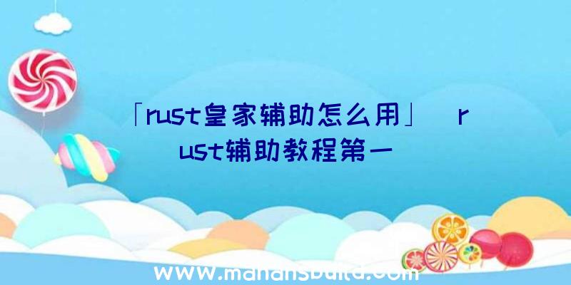 「rust皇家辅助怎么用」|rust辅助教程第一